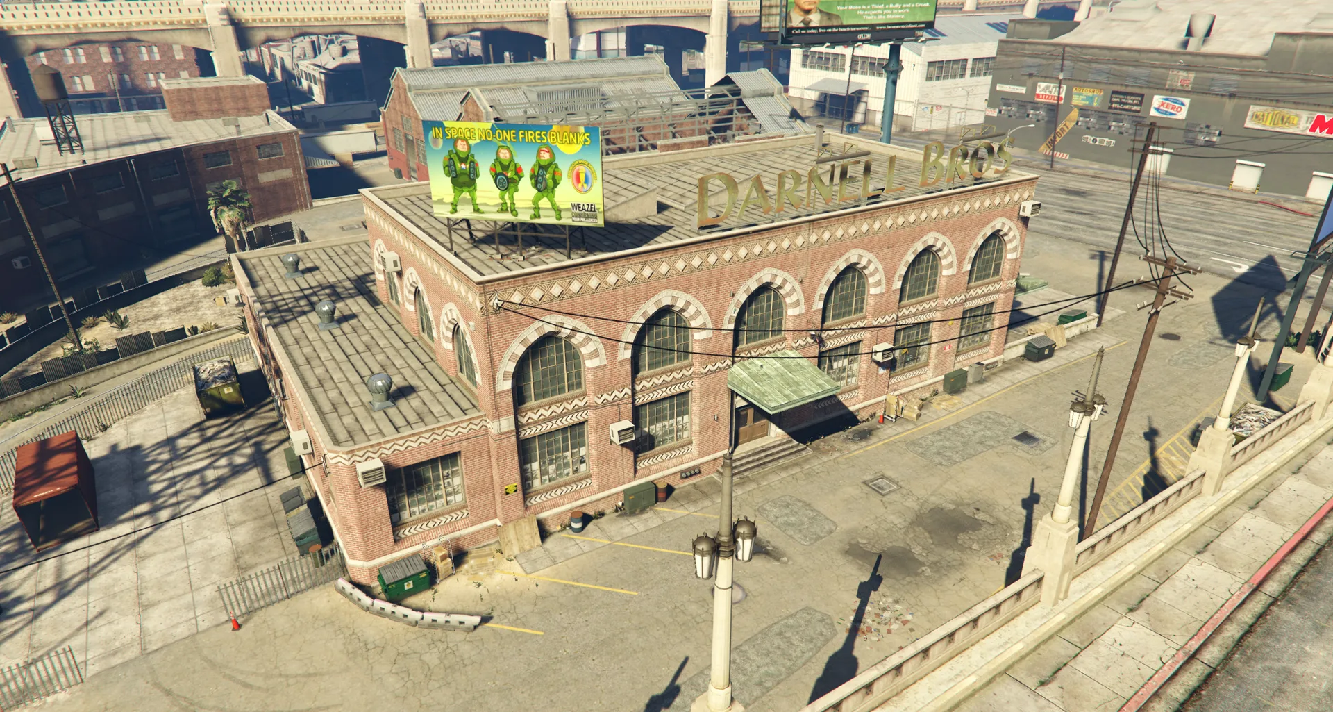 Heist setup building