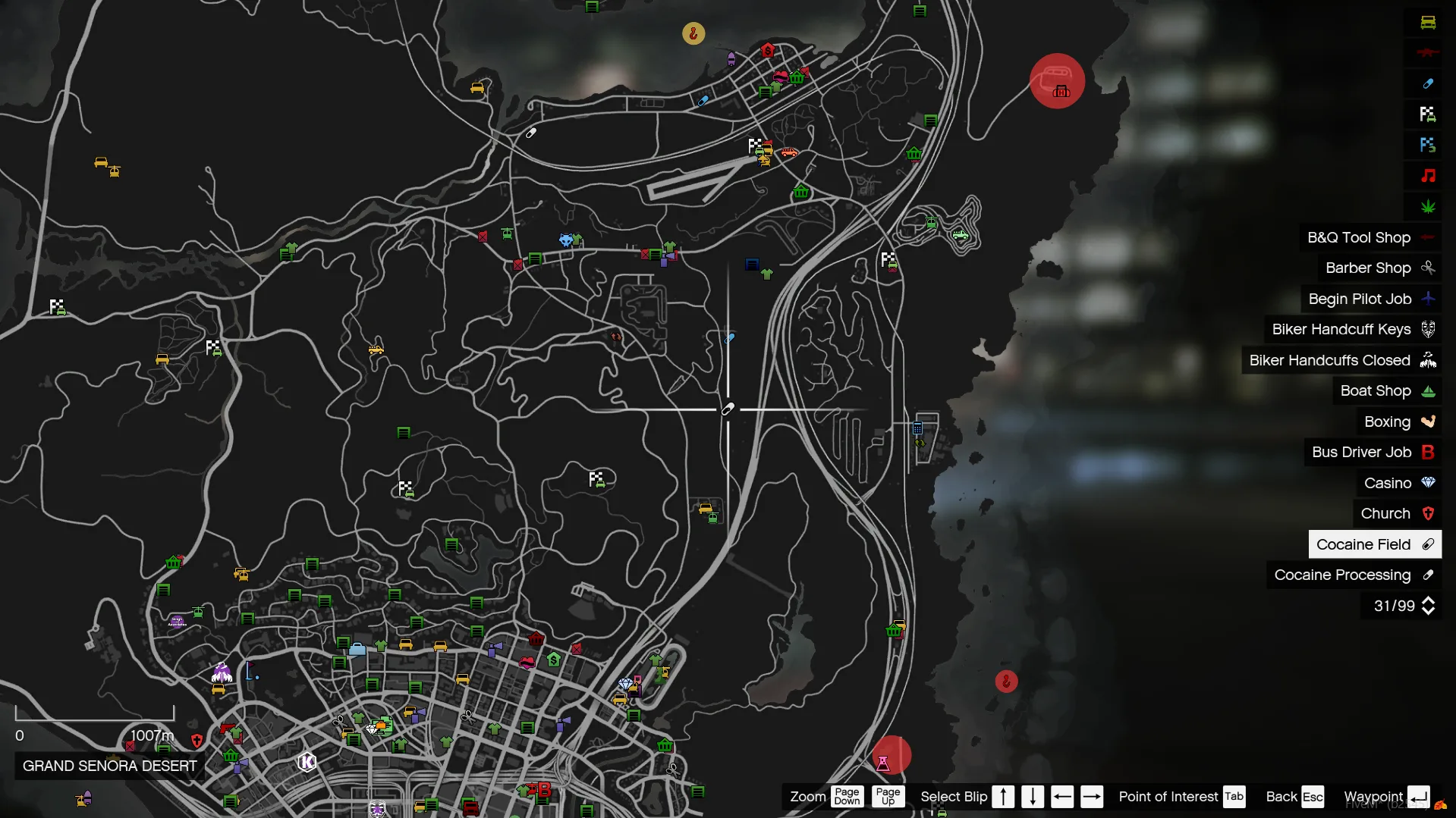 Mine waypoint